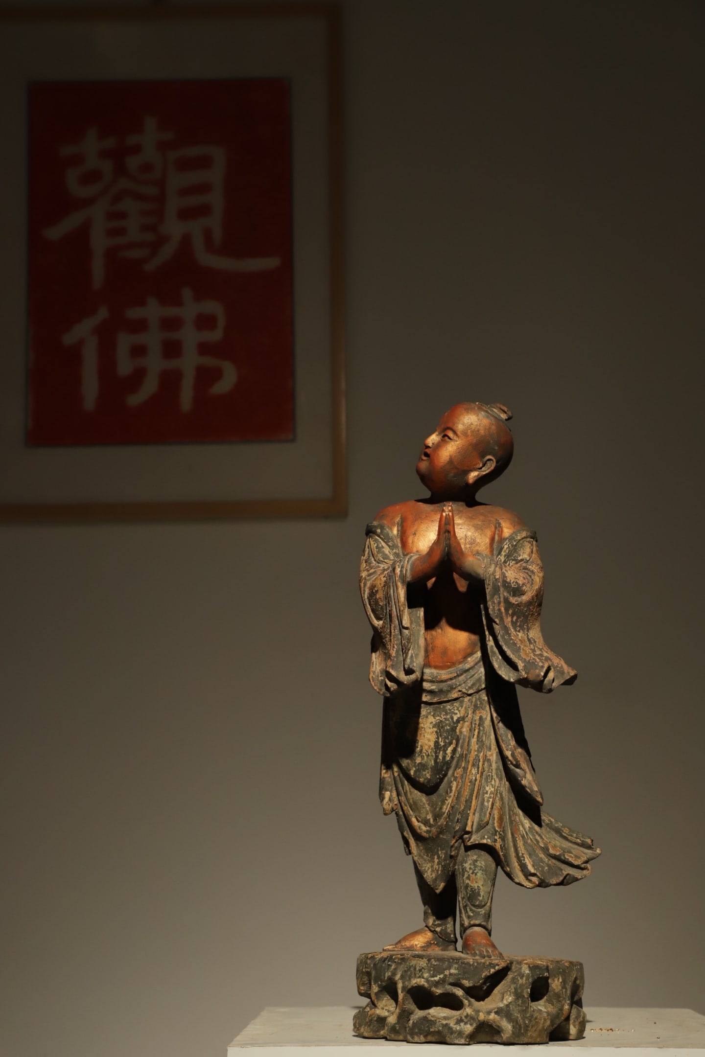 SONG DYNASTY, GOOD FORTUNE BOY: Name SONG DYNASTY, GOOD FORTUNE BOY Dimensions H:51cm Condition Additional photographs and condition reports are available upon request as a courtesy to our clients