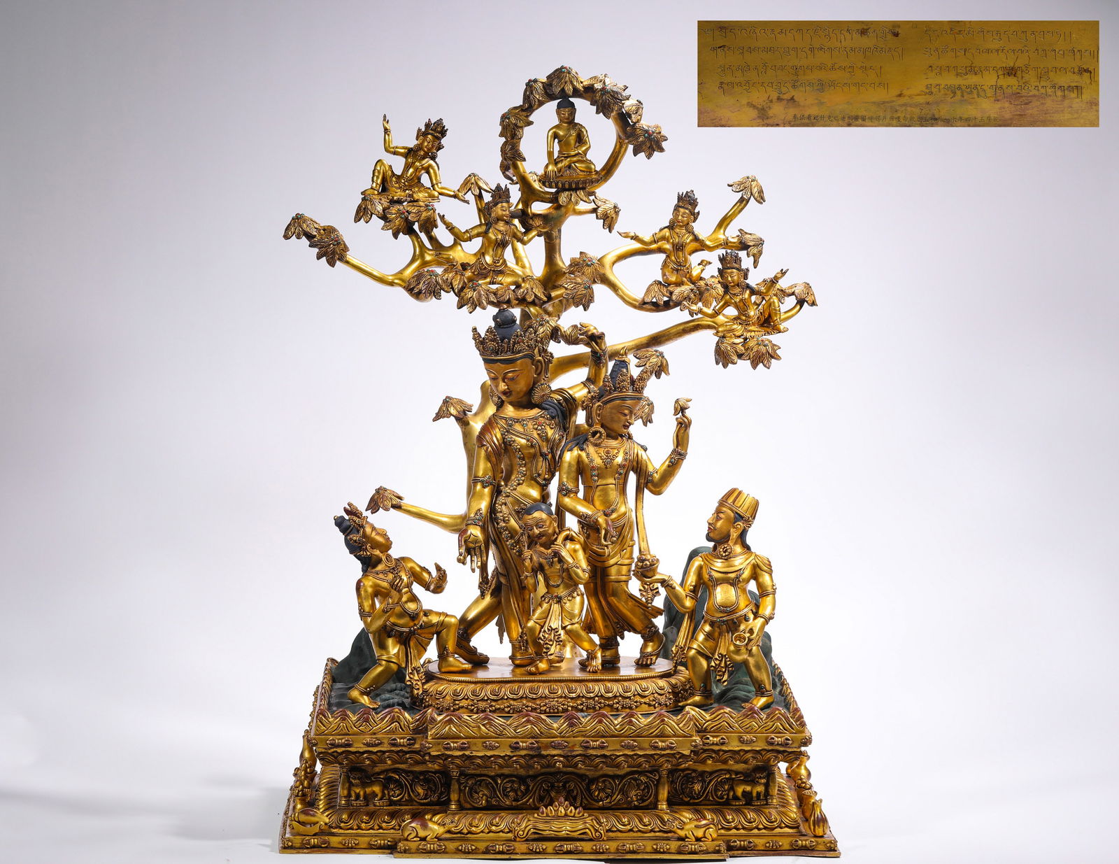 IN THE MING DYNASTY, GILDED BRONZE BUDDHA STATUES (1 of 13)