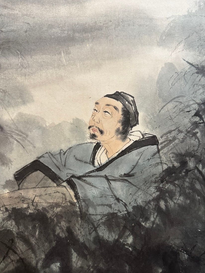 FU BAOSHI'S FINE VERTICAL SCROLL (ATTRIBUTED) - 7