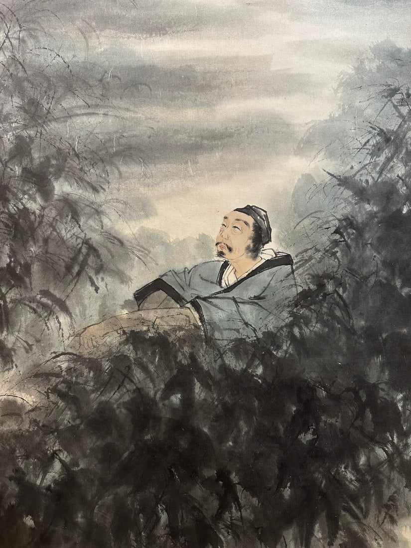 FU BAOSHI'S FINE VERTICAL SCROLL (ATTRIBUTED) - 8