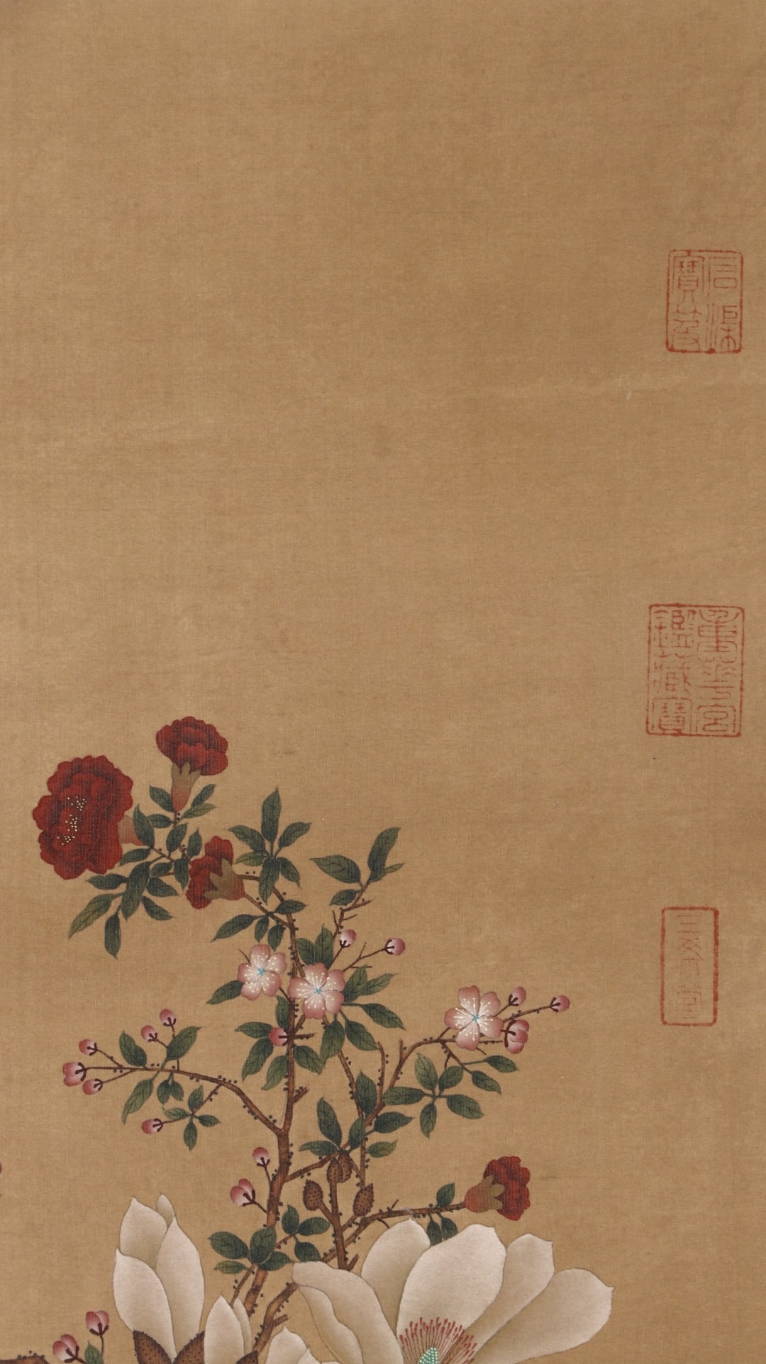 LANG SHINING FLOWER SCROLL (ATTRIBUTED) - 2