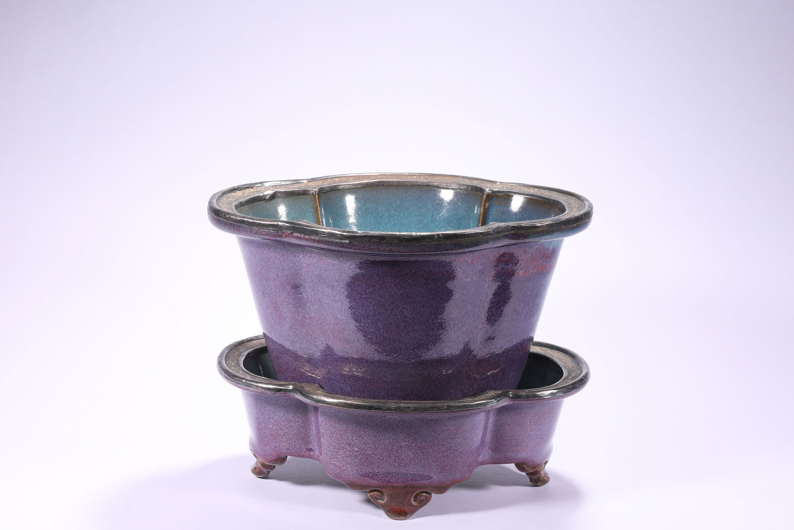 JUN KILN FLOWERPOTS FROM THE NORTHERN SONG DYNASTY (1 of 13)