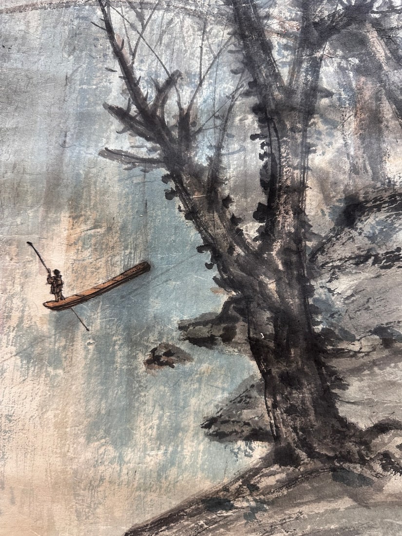 FU BAOSHI'S FINE VERTICAL SCROLL (ATTRIBUTED) - 8