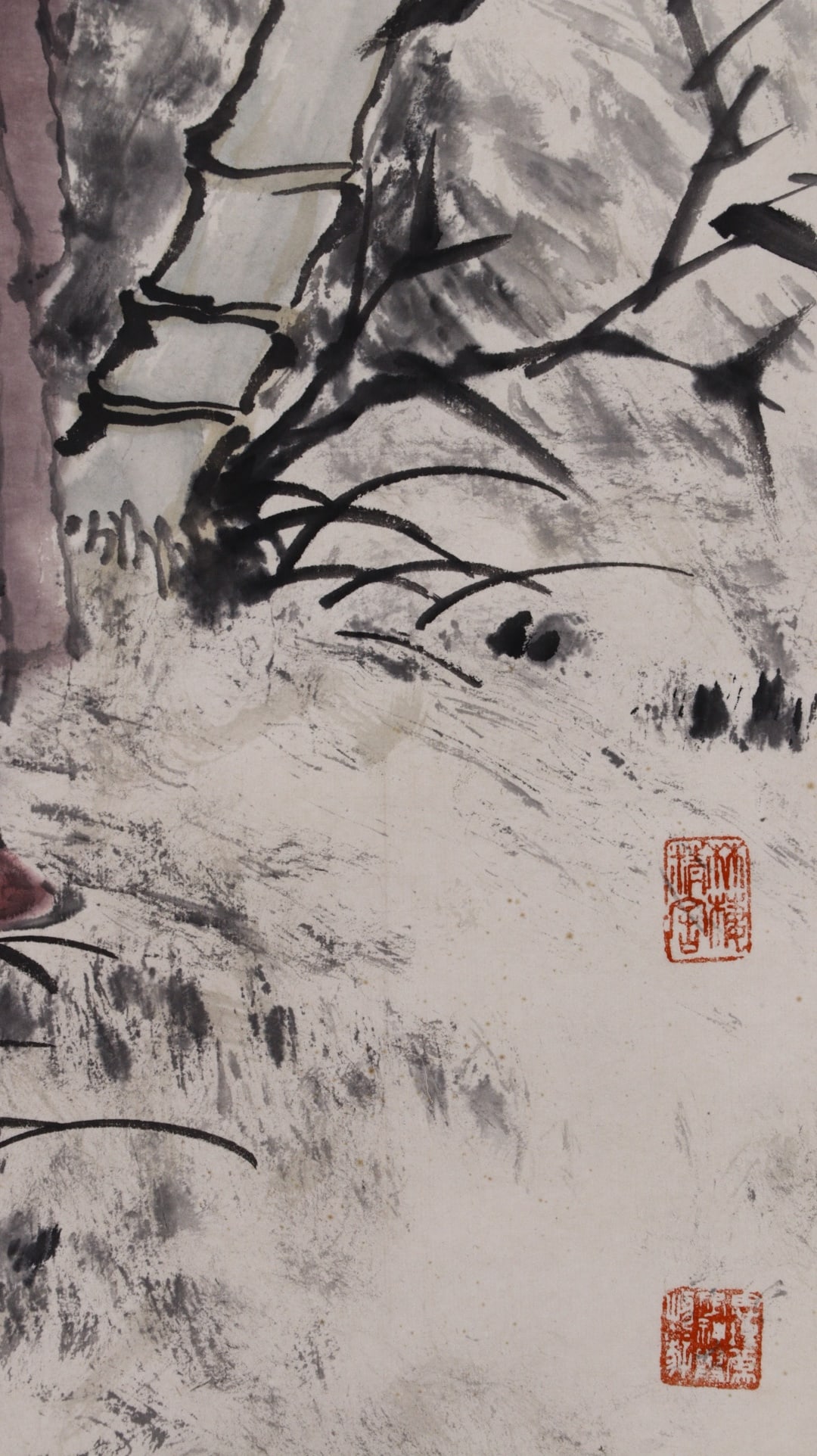 HE JIAYING FIGURE SCROLL (ATTRIBUTED) - 7