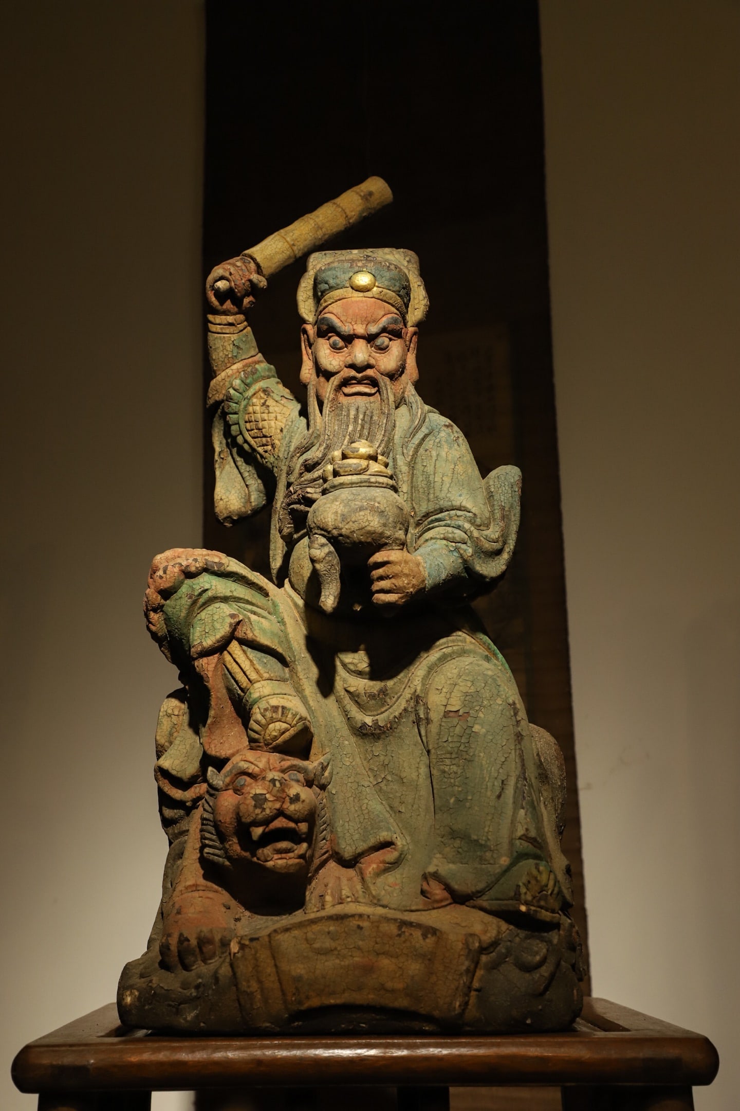 SONG DYNASTY NANMU GOD OF WEALTH ZHAO GONGMING (1 of 9)