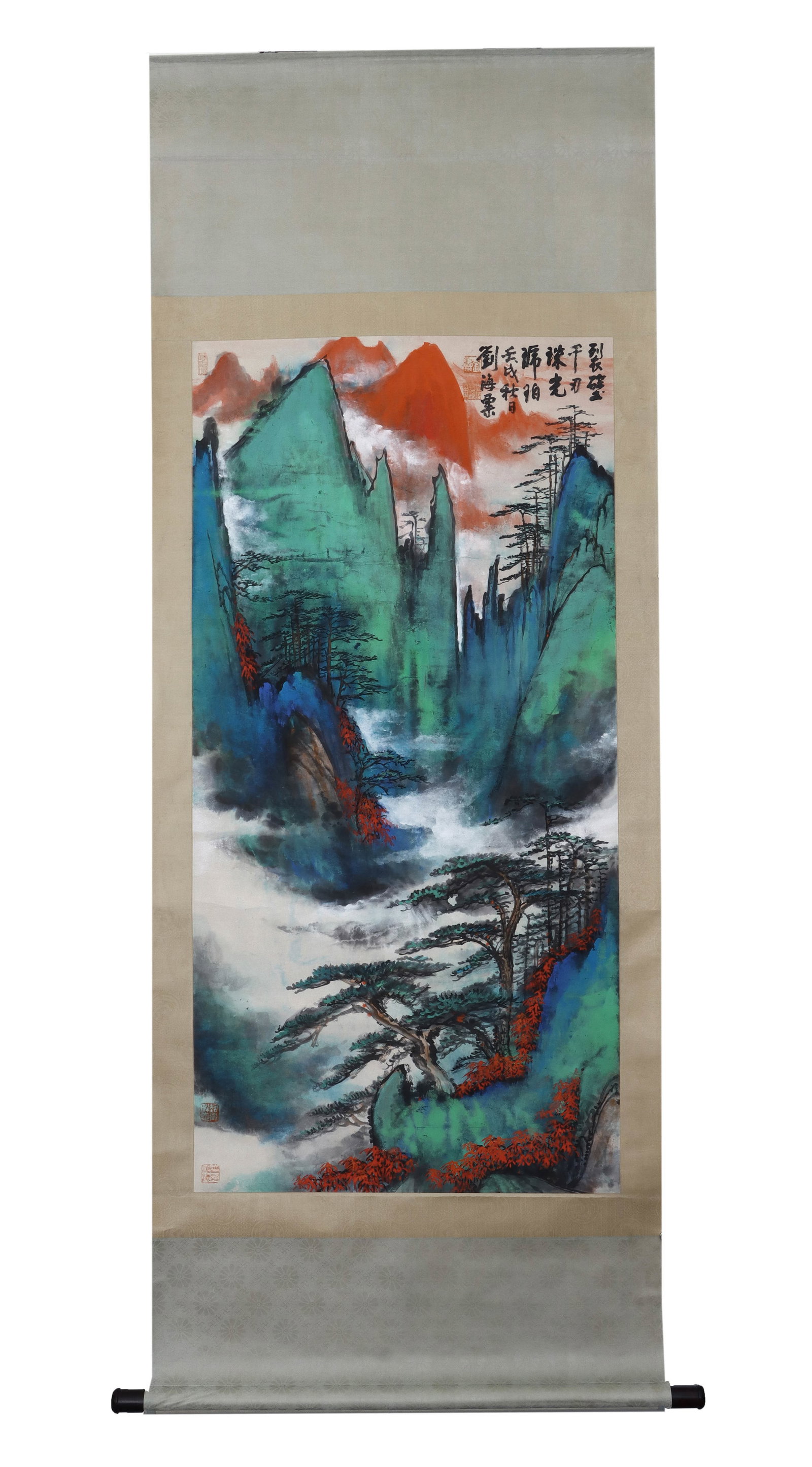 LIU HAISU(ATTRIBUTED)'S PICTURE OF SONGHE YUNTAO (1 of 9)