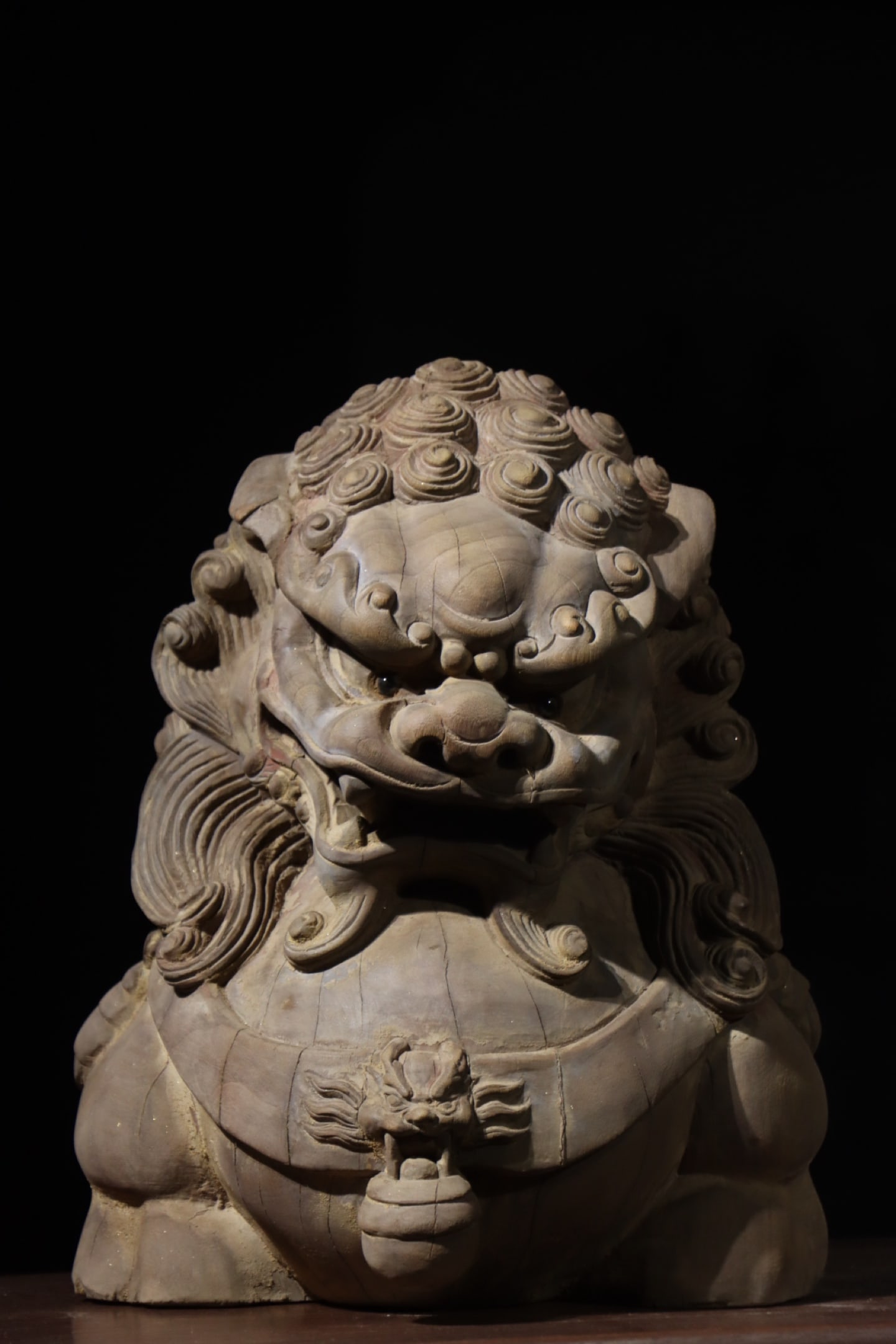 MING DYNASTY NANMU LION (1 of 7)