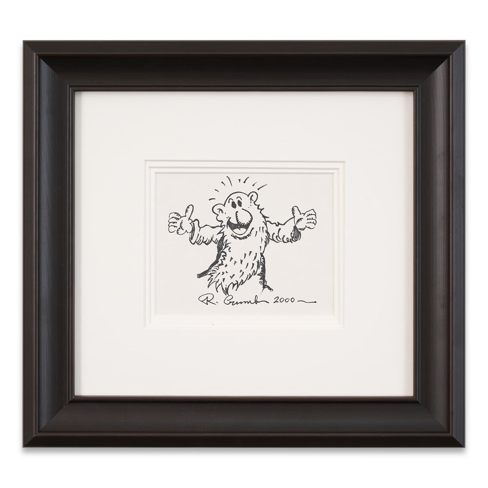 ROBERT CRUMB SIGNED ORIGINAL SKETCH (1 of 1)