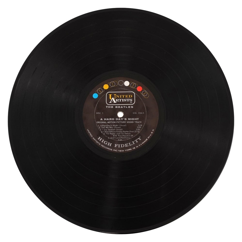 THE BEATLES FULLY SIGNED "A HARD DAY'S NIGHT" LP - 5