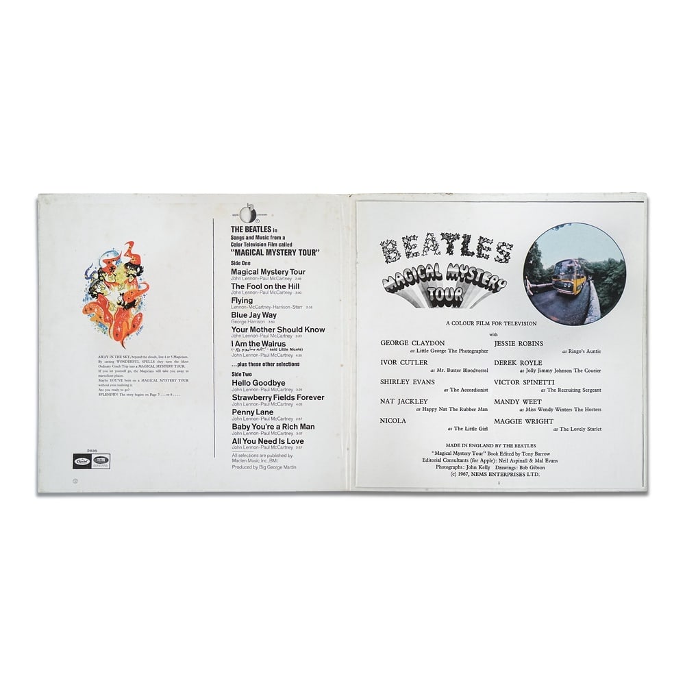 THE BEATLES FULLY SIGNED MAGICAL MYSTERY TOUR US LP - 3