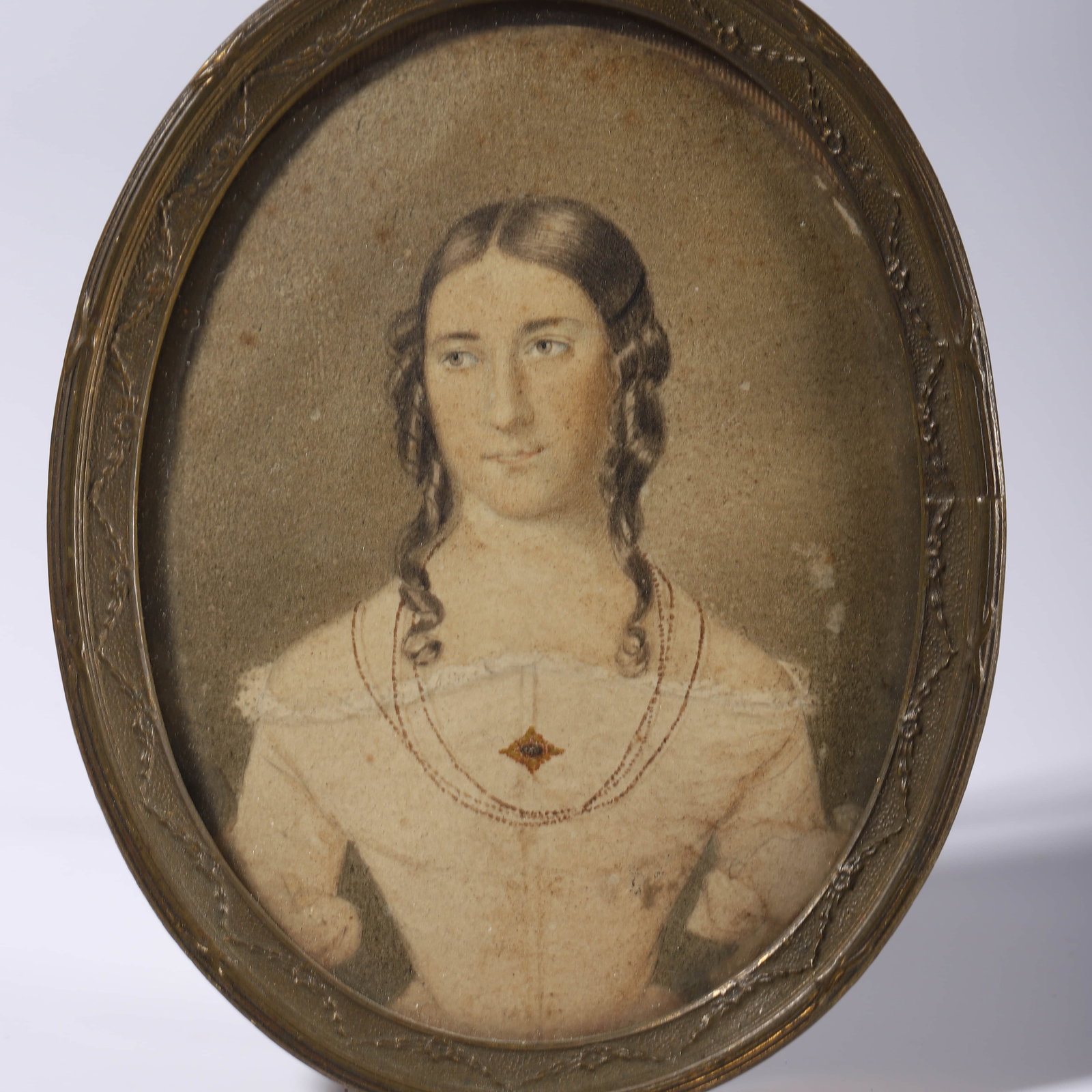 GERMAN SCHOOL, EARLY 19TH CENTURY - PORTRAIT OF A LADY. - 2