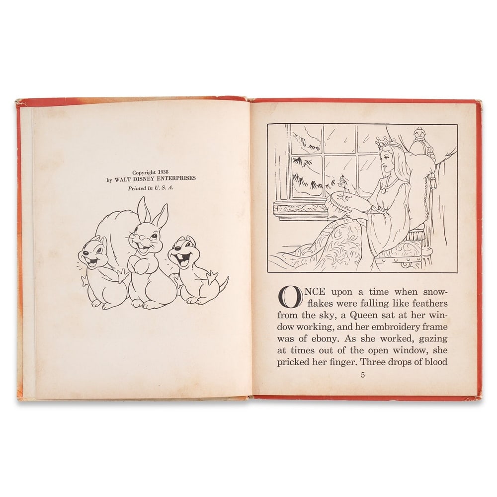 WALT DISNEY SIGNED "SNOW WHITE AND THE SEVEN DWARFS" - 4
