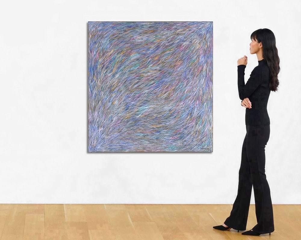 PIERO DORAZIO (1927-2005), ATTRIBUTED TO, OIL ON CANVAS - 2