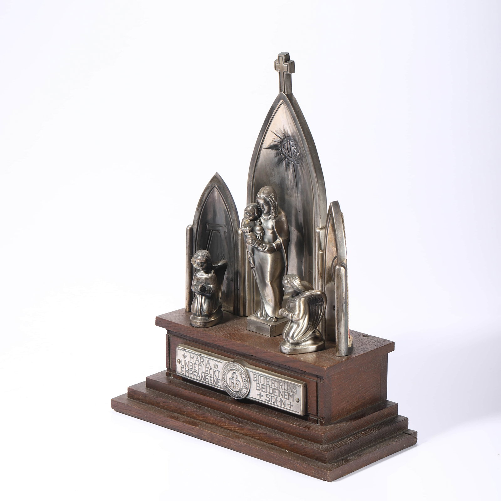 GERMAN, CIRCA 1950 - MUSICAL AUTOMATON OF THE VIRGIN MARY AND CHILD. - 4