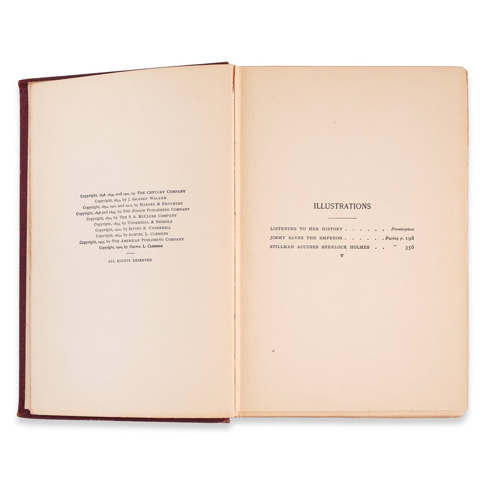MARK TWAIN SIGNED "THE MAN THAT CORRUPTED HADLEYBURG AND OTHER STORIES AND ESSAYS" - 4