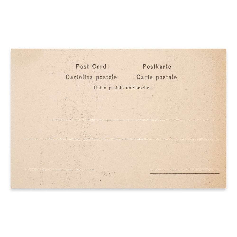 GIACOMO PUCCINI SIGNED PORTRAIT POSTCARD - 2