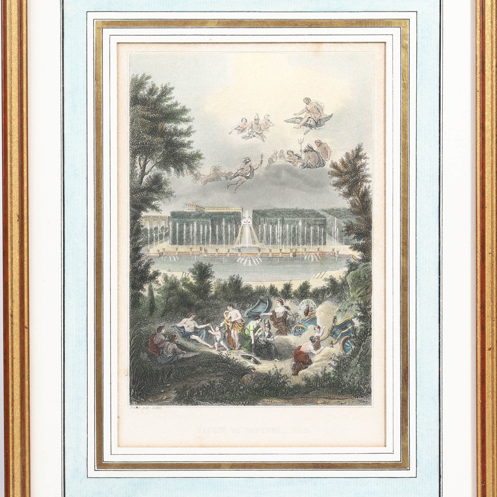 A PAIR OF HAND-COLORED MYTHOLOGICAL ENGRAVINGS - 5