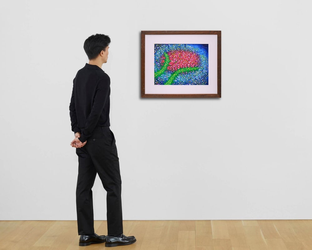 YAYOI KUSAMA (B.1929), ATTRIBUTED TO, GOUACHE ON PAPER - 2