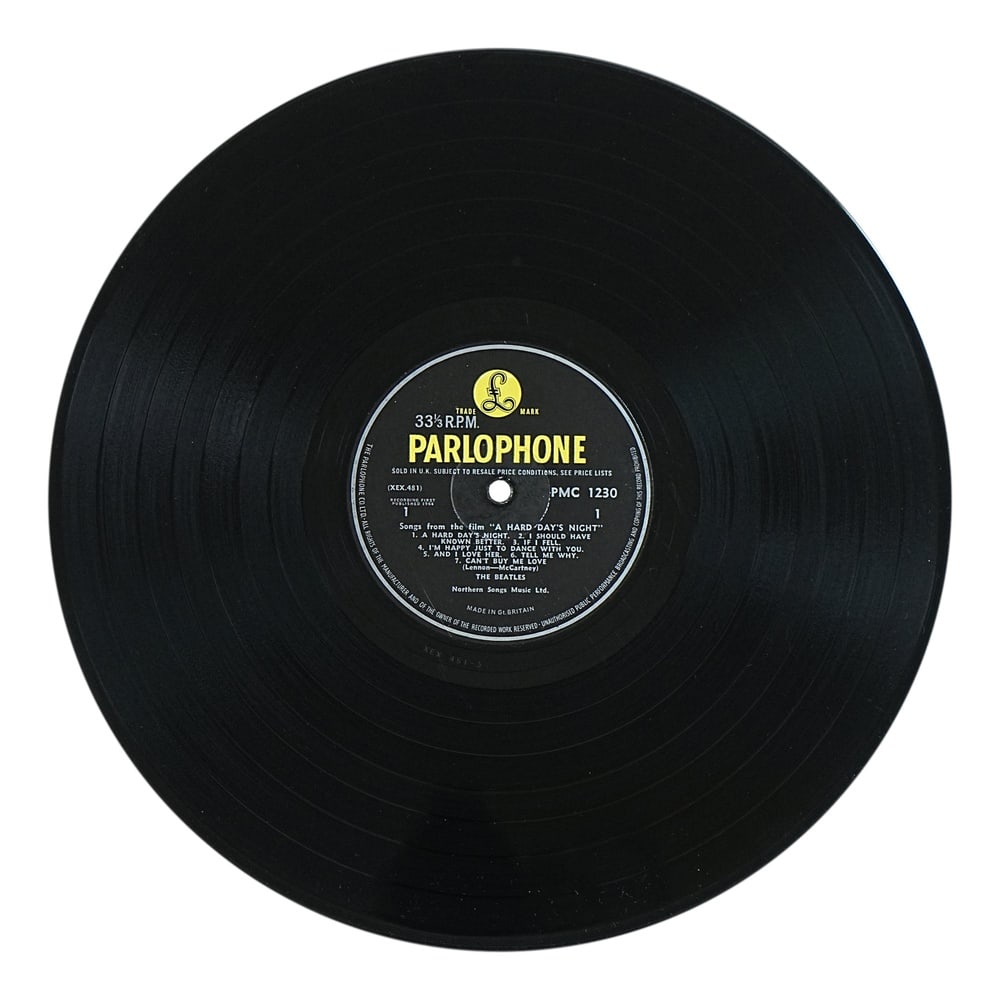 THE BEATLES FULLY SIGNED "A HARD DAY'S NIGHT" UK LP - 6