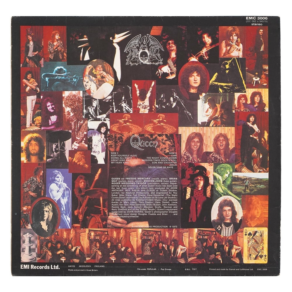 QUEEN FULLY SIGNED "QUEEN" LP - 2