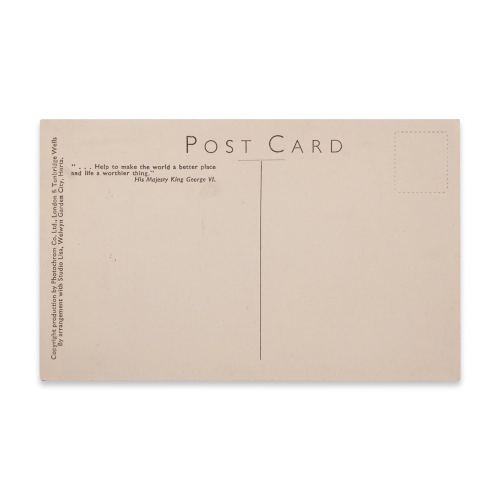 PRINCESS ELIZABETH, SIGNED POSTCARD - 2