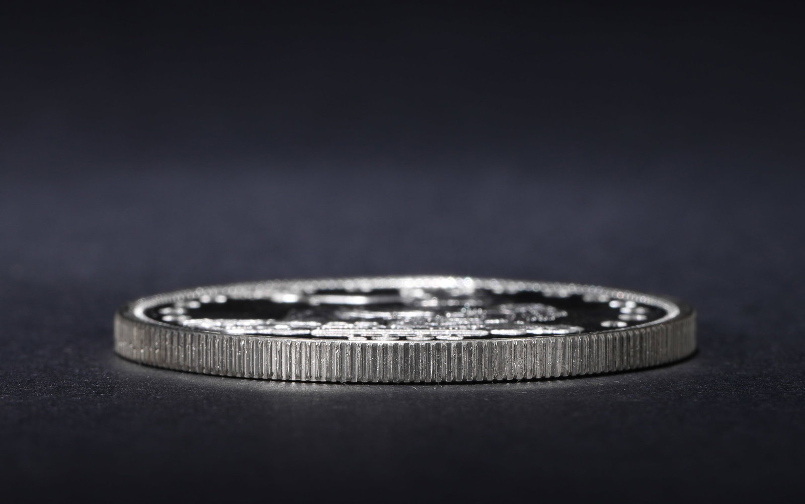 1884 US TRADE SILVER DOLLAR - 3