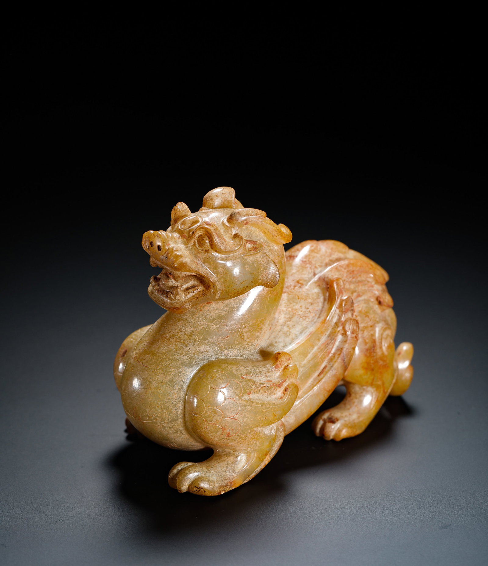 JADE TIANLU AUSPICIOUS BEAST OF THE HAN DYNASTY (1 of 10)