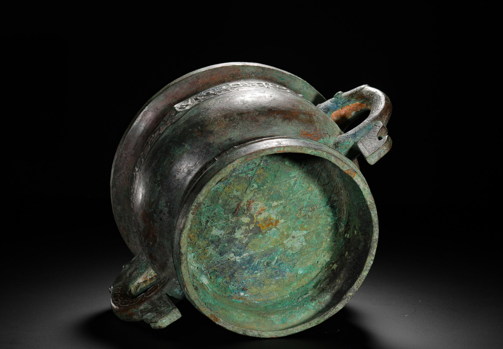 WESTERN ZHOU BRONZE BEAST-FACE PATTERNED GUI - 12