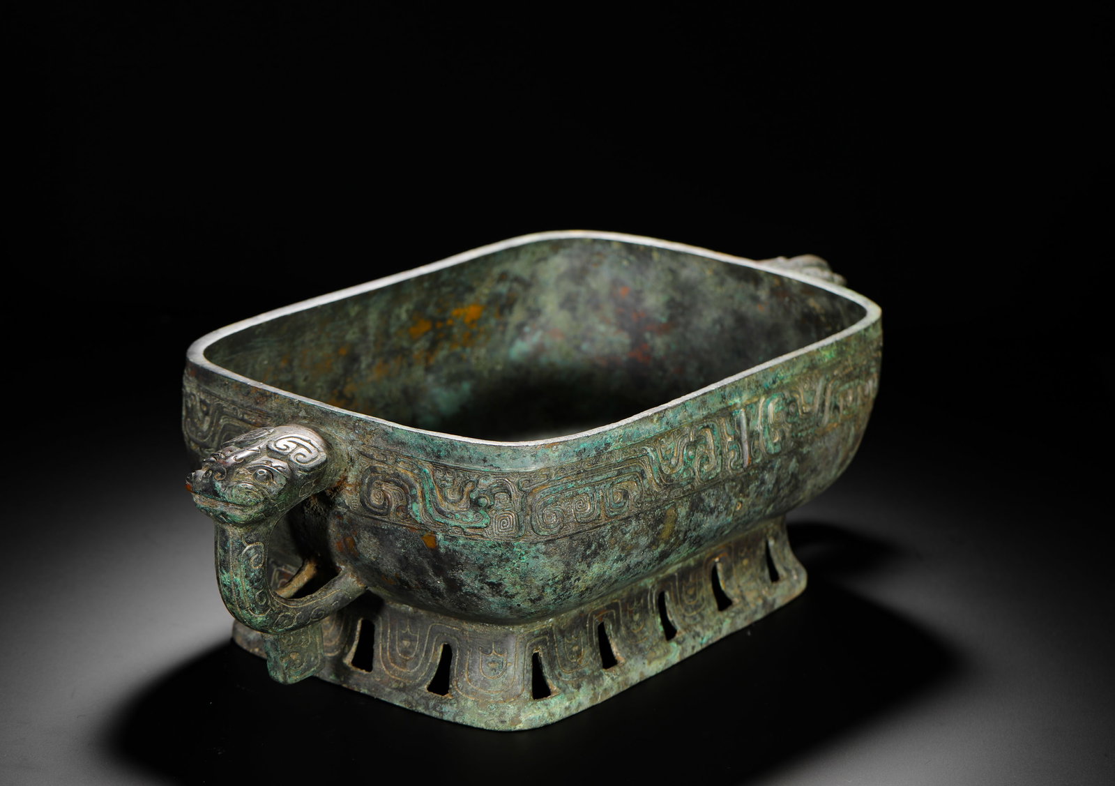 WESTERN ZHOU BRONZE BEAST FACE PATTERN ? - 2