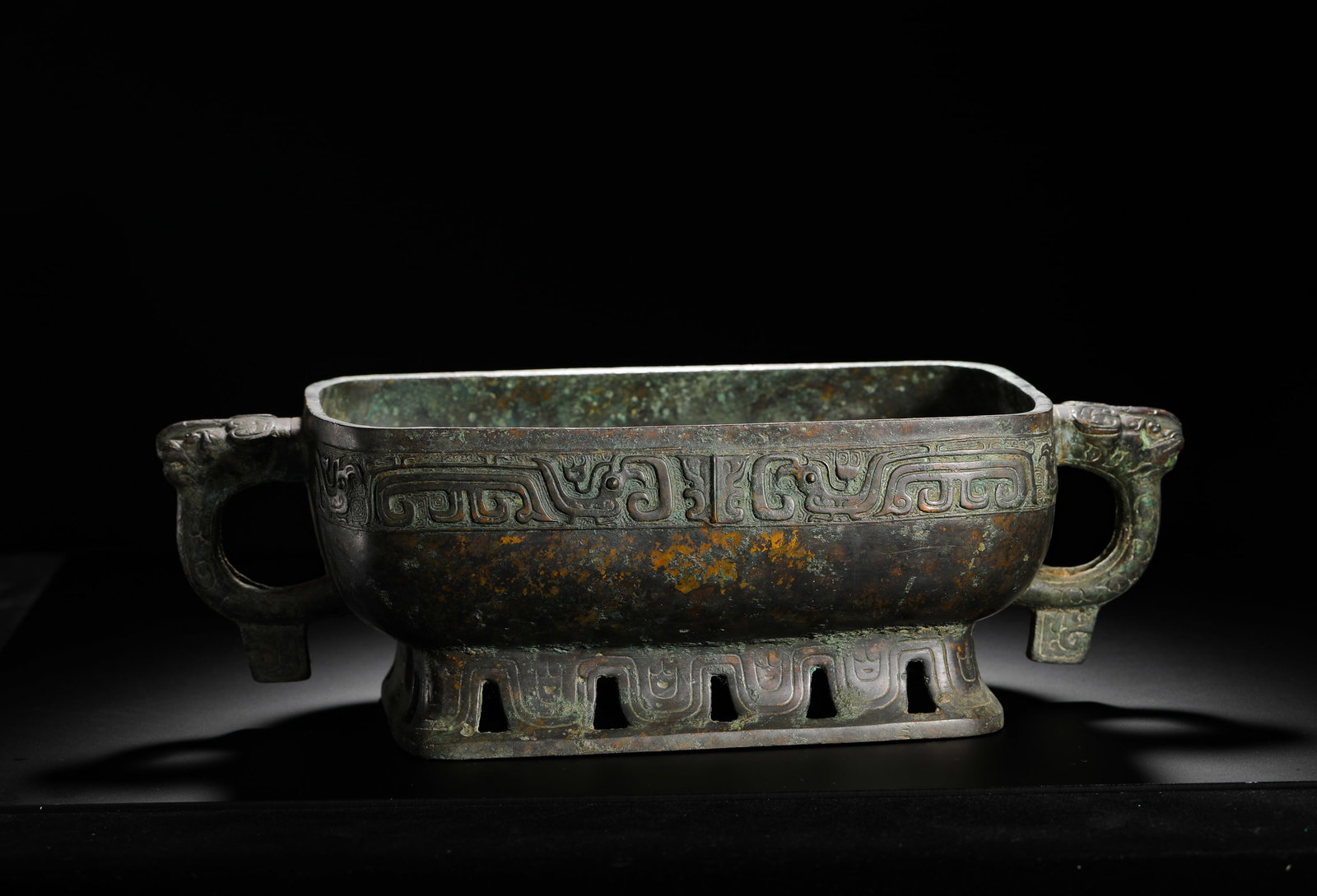 WESTERN ZHOU BRONZE BEAST FACE PATTERN ? - 5