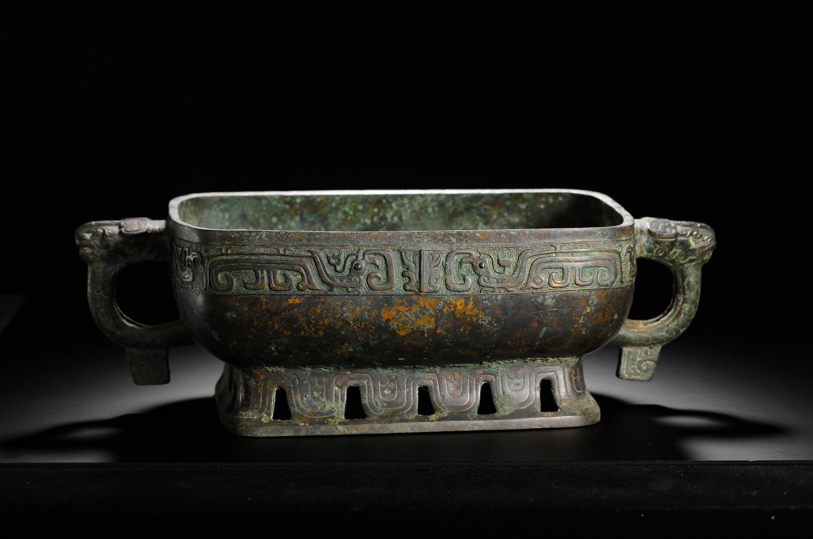 WESTERN ZHOU BRONZE BEAST FACE PATTERN ? - 6