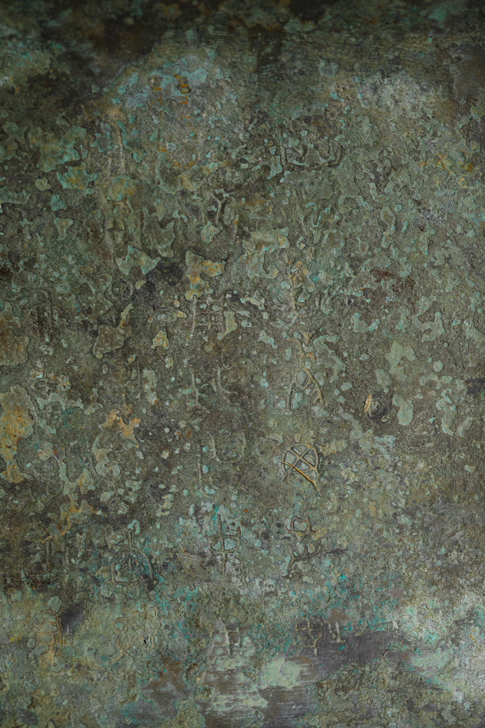WESTERN ZHOU BRONZE BEAST FACE PATTERN ? - 9