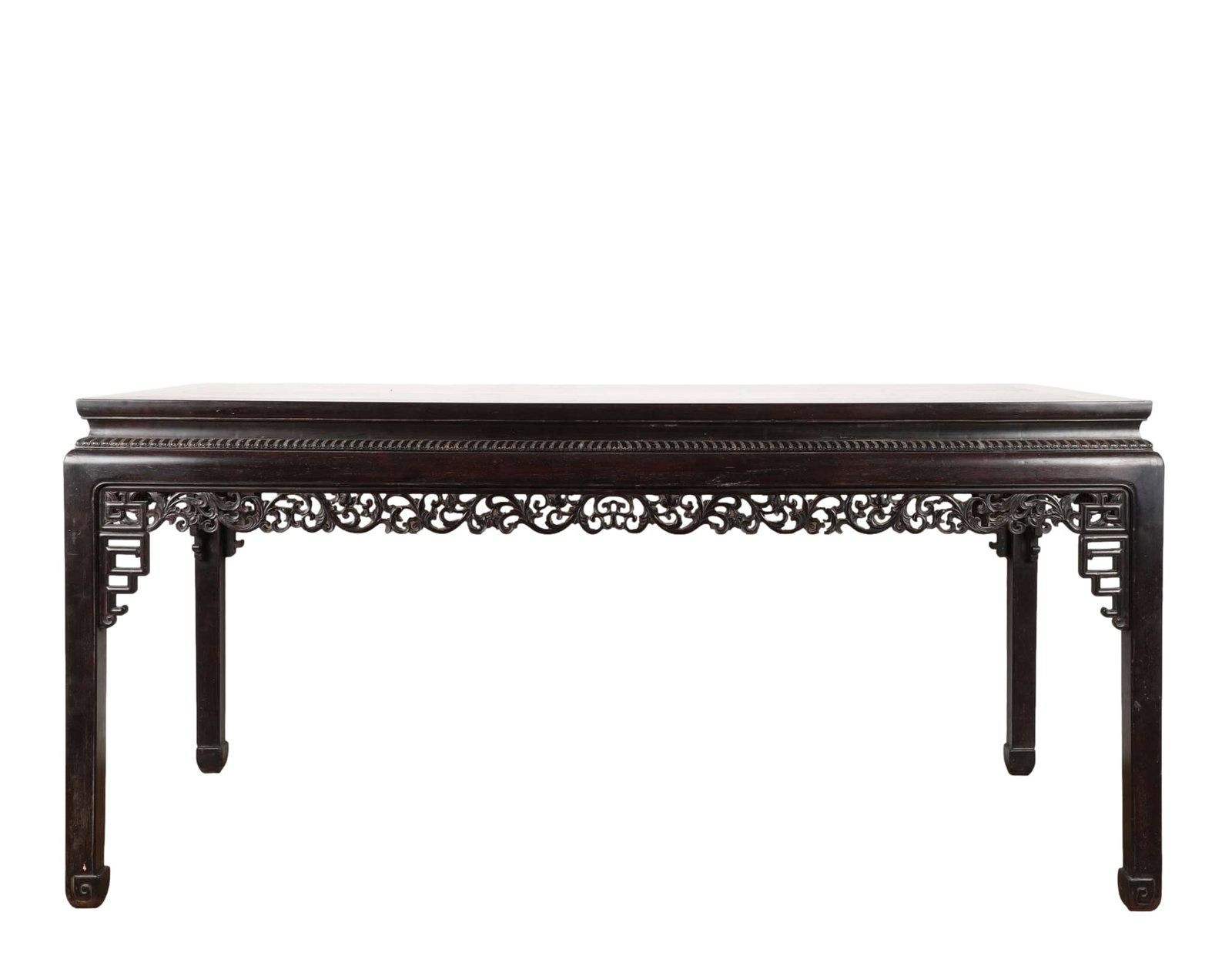 MING DYNASTY ZITAN PAINTING TABLE: H:85CM L:176CM