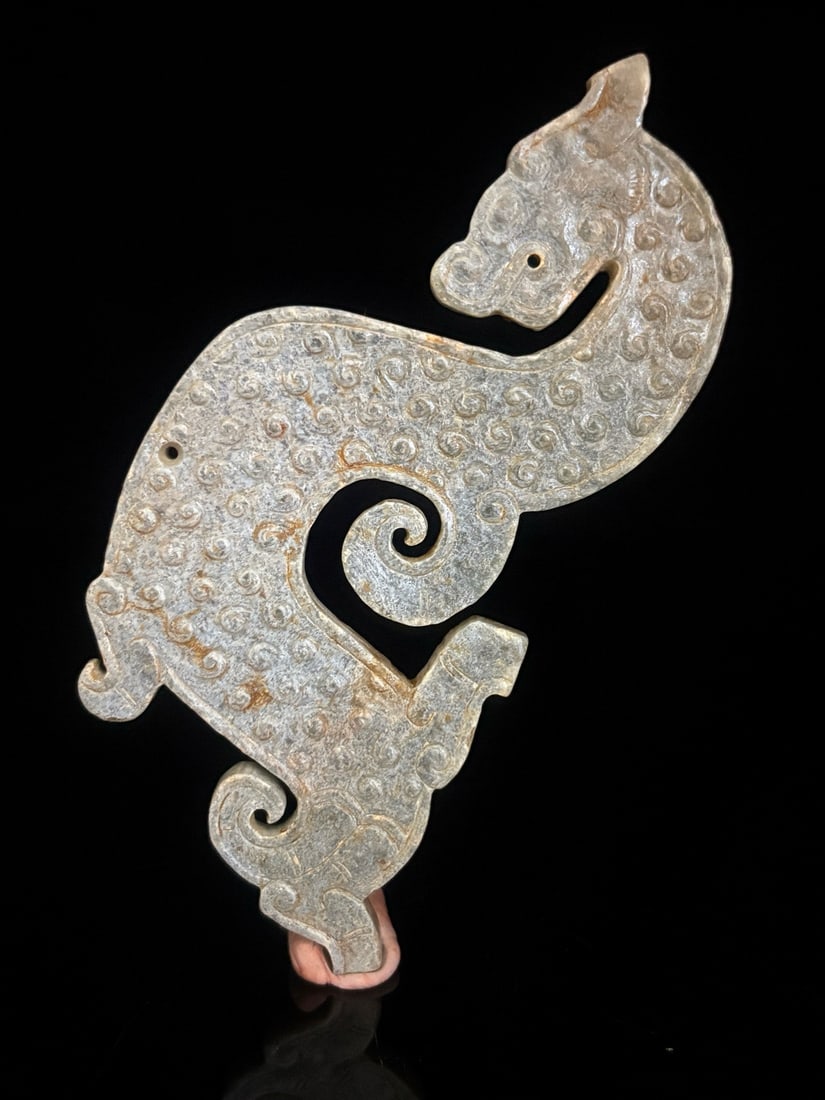 WARRING STATES JADE DRAGON - 2