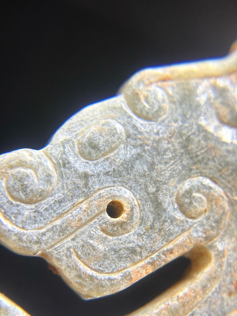 WARRING STATES JADE DRAGON - 5