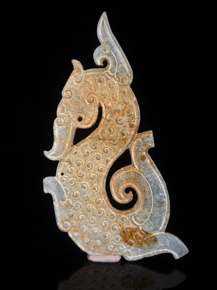 WARRING STATES JADE DRAGON - 2
