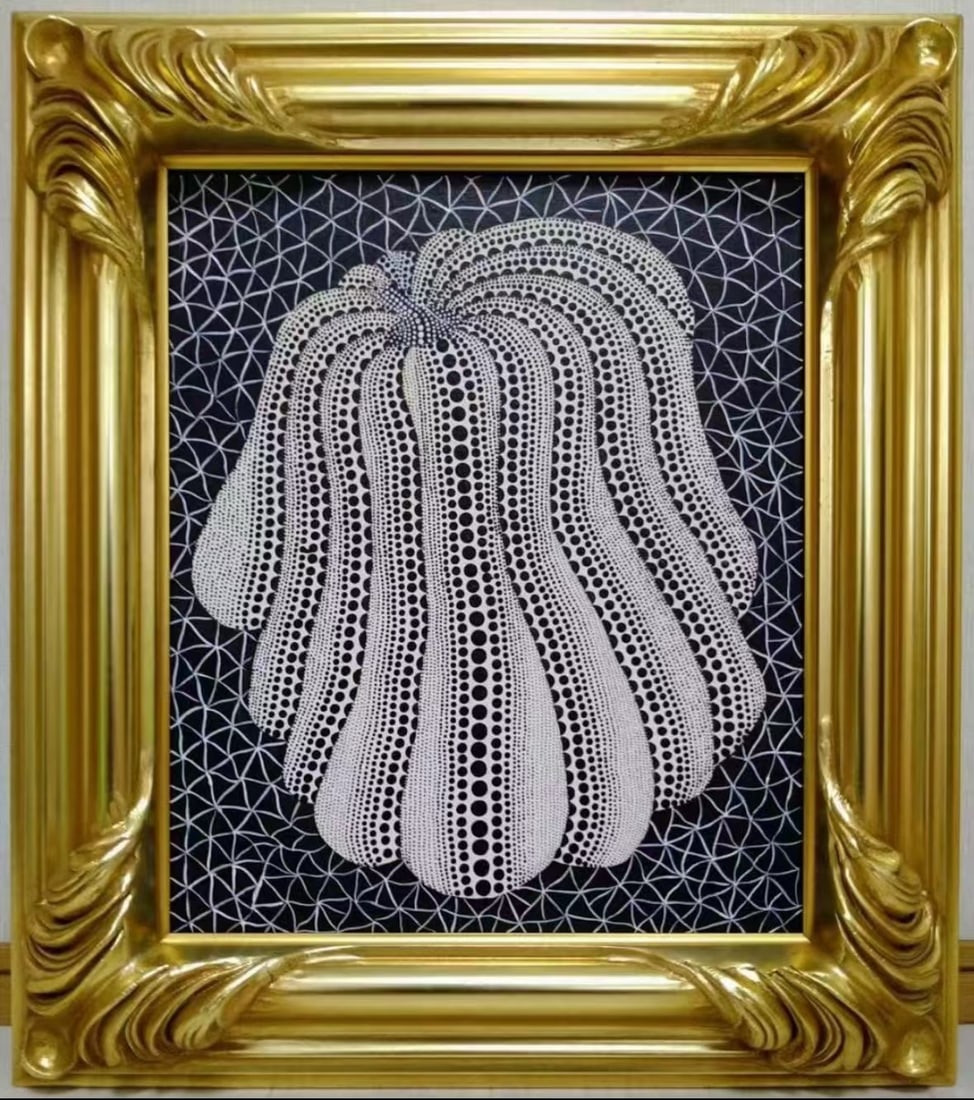 YAYOI KUSAMA (ATTRIBUTED) OIL PAINTINGS (1 of 7)