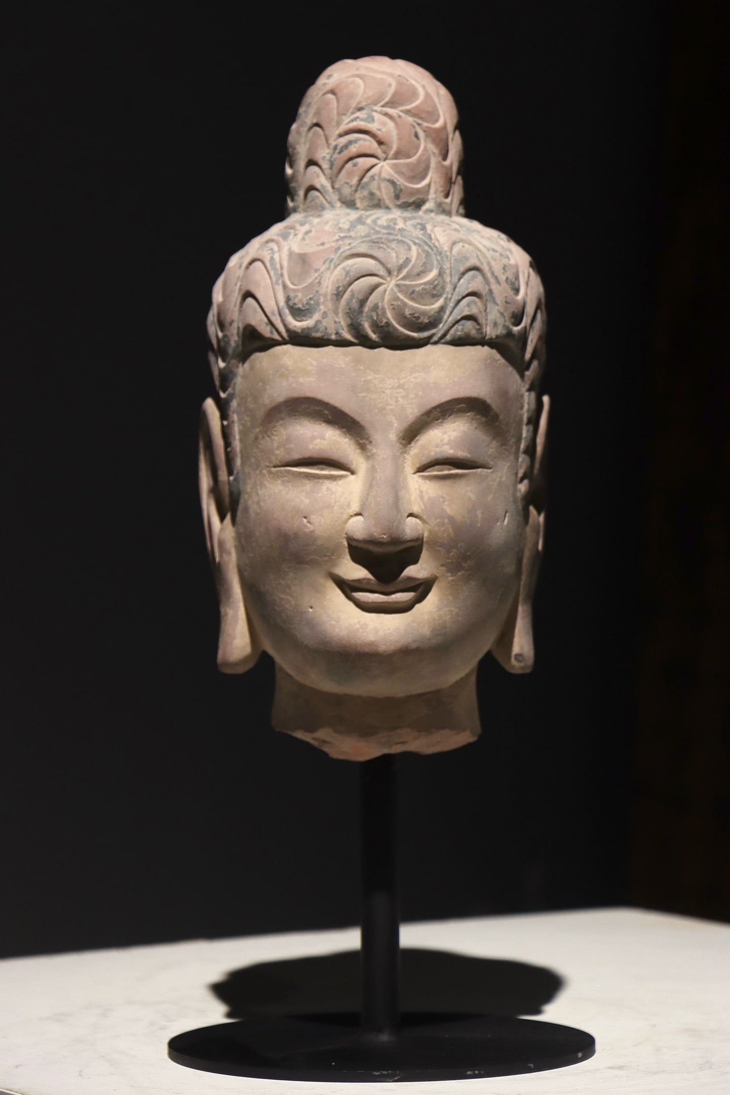 NORTHERN WEI BUDDHA HEAD (1 of 6)