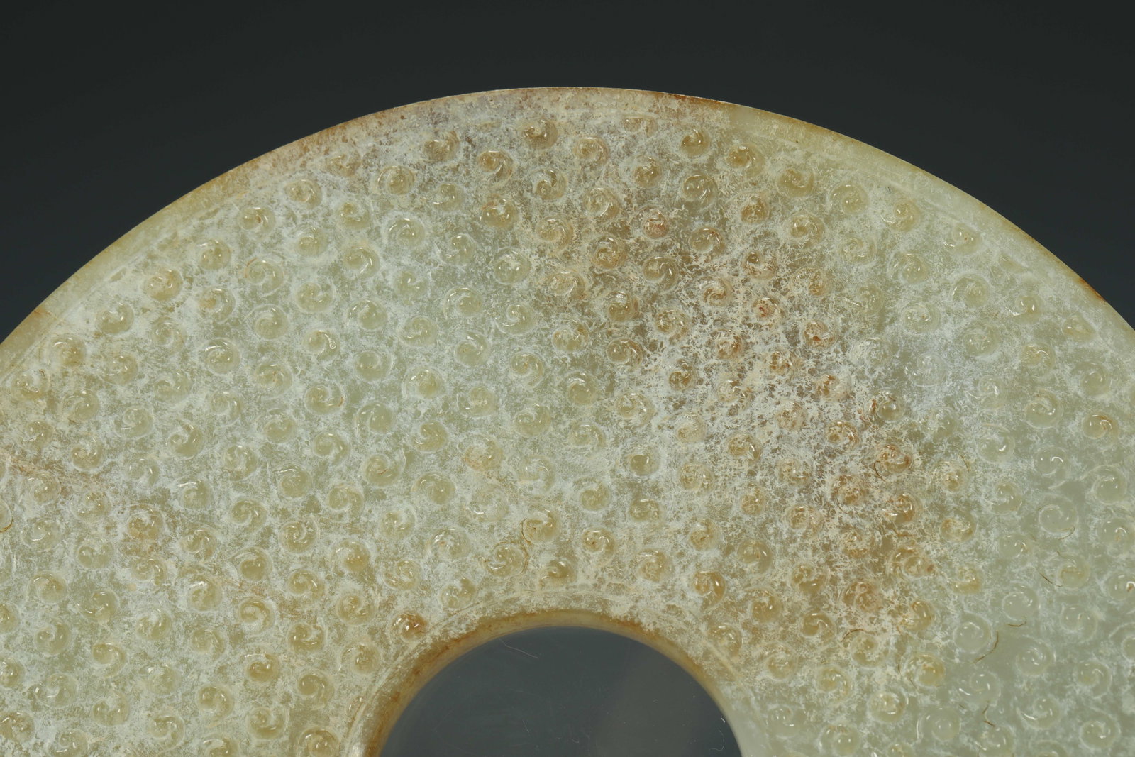 WARRING STATES JADE DISC - 2