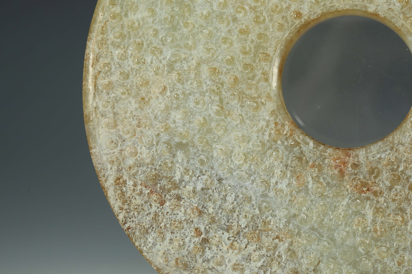 WARRING STATES JADE DISC - 3