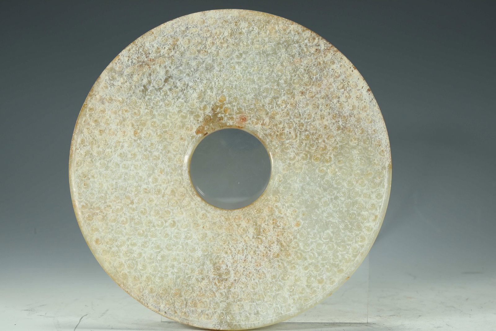 WARRING STATES JADE DISC - 5