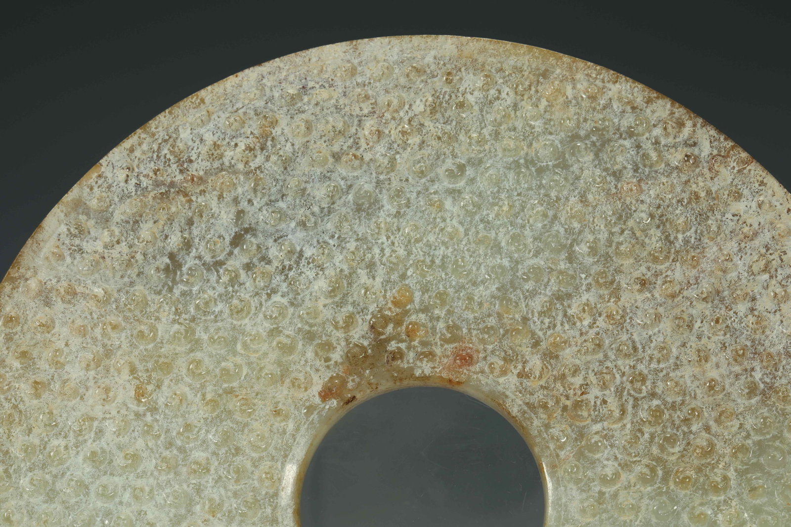 WARRING STATES JADE DISC - 6