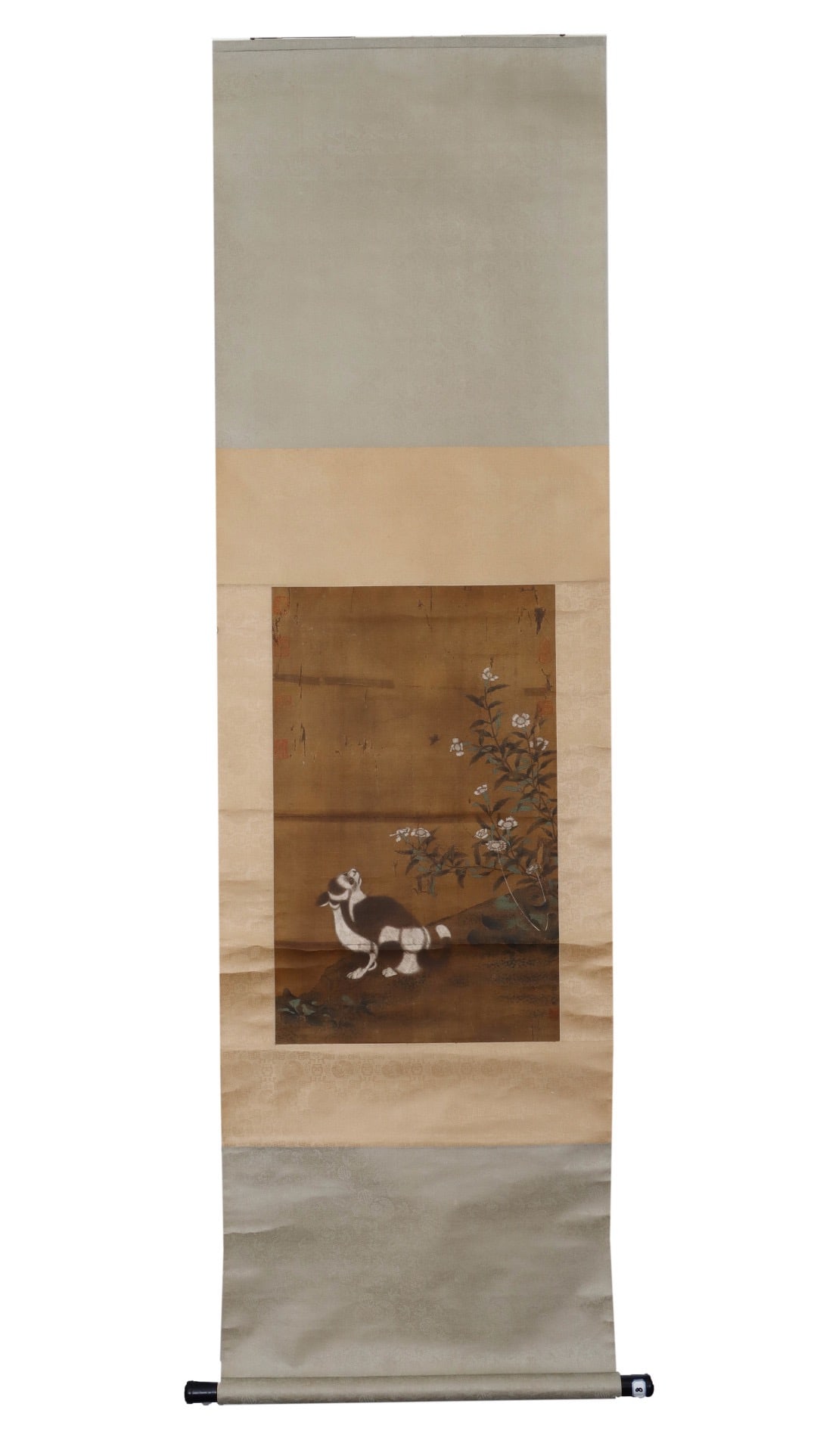 WANG YUANMO'S PAINTING OF PLAYING WITH A CAT (1 of 8)