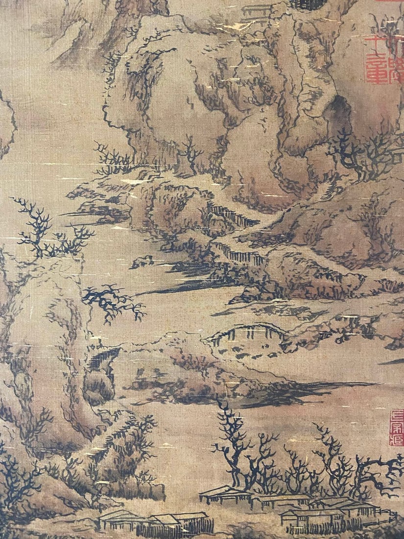 Su Shi Vertical Scroll Landscape - 5