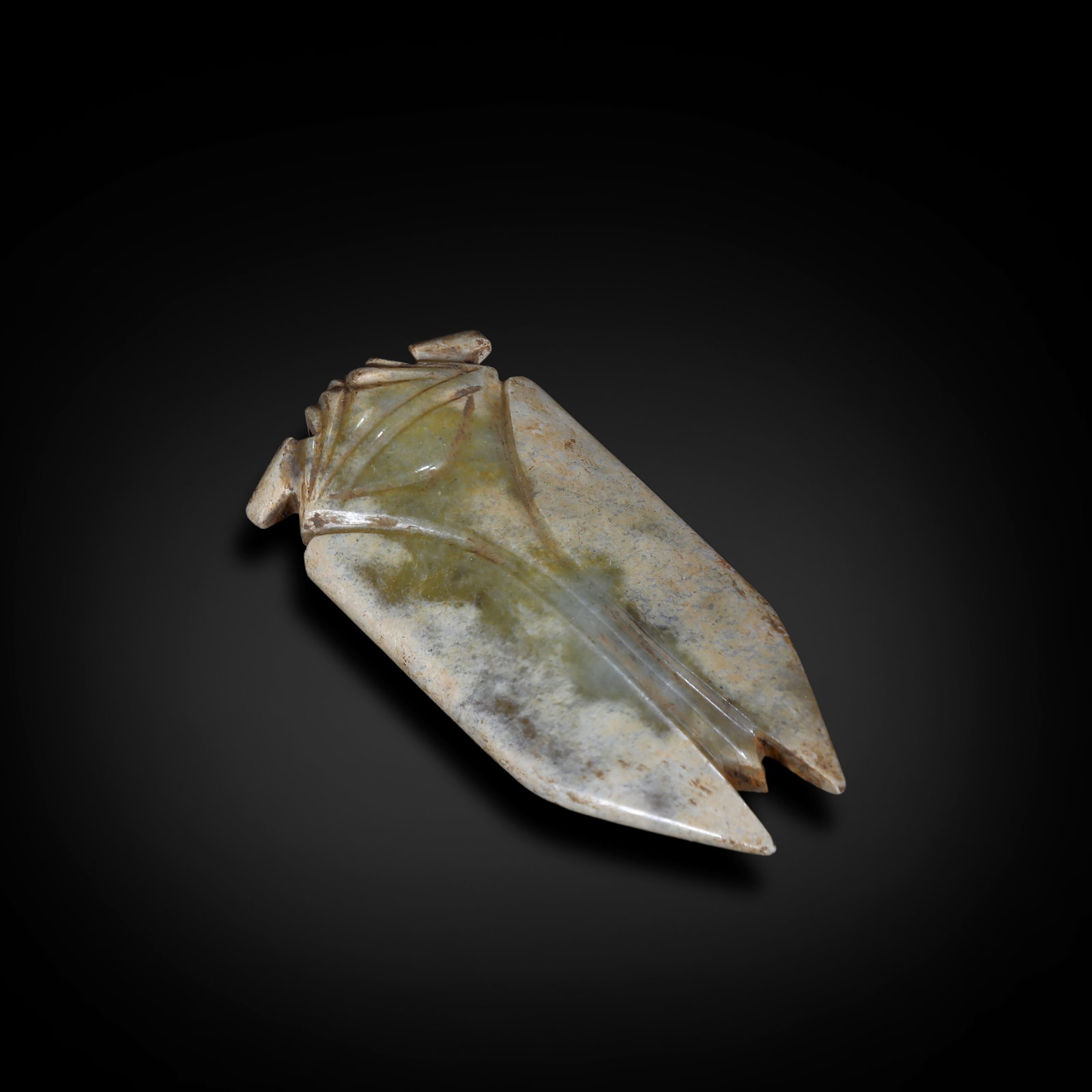 Han Dynasty Jade Cicada (1 of 3)