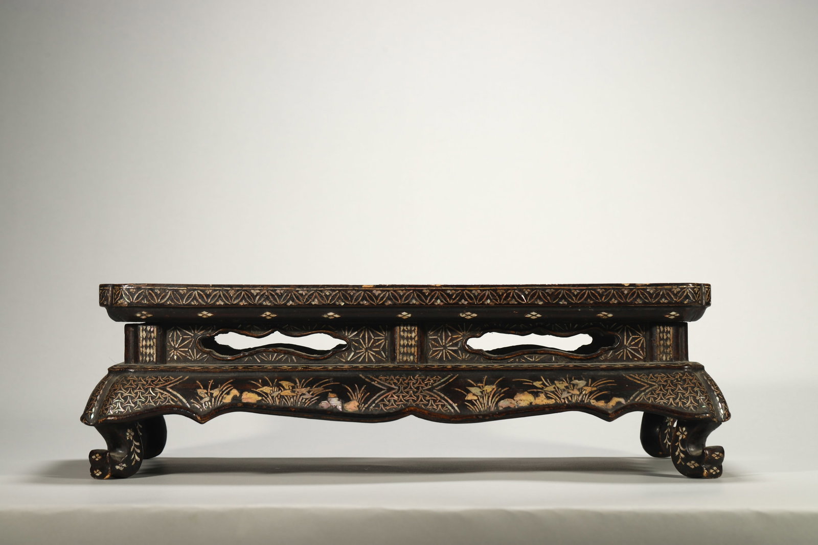 Ming Dynasty Incense Stand Inlaid with Mother-of-Pearl (1 of 8)