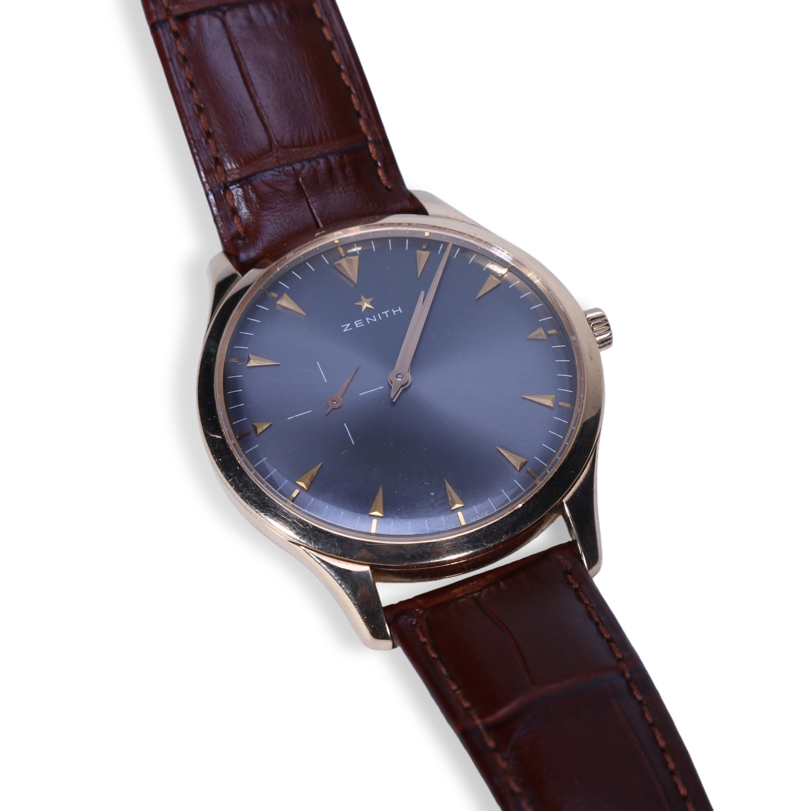 ZENITH ELITE COLLECTION 18K ROSE GOLD WATCH (1 of 5)