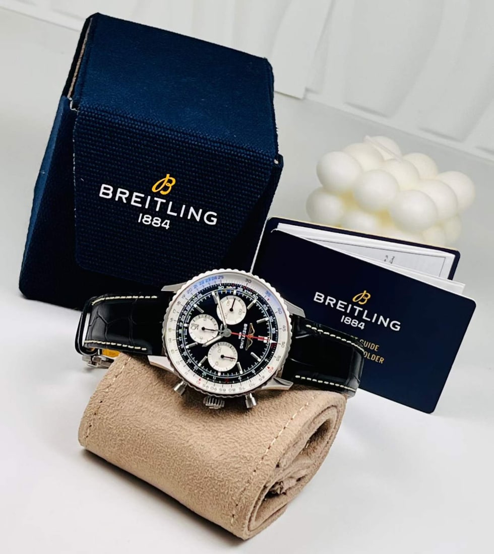 BREITLING NAVITIMER MEN'S AUTOMATIC MECHANICAL WATCH: Name Breitling Navitimer Men's Automatic Mechanical Watch Dimensions