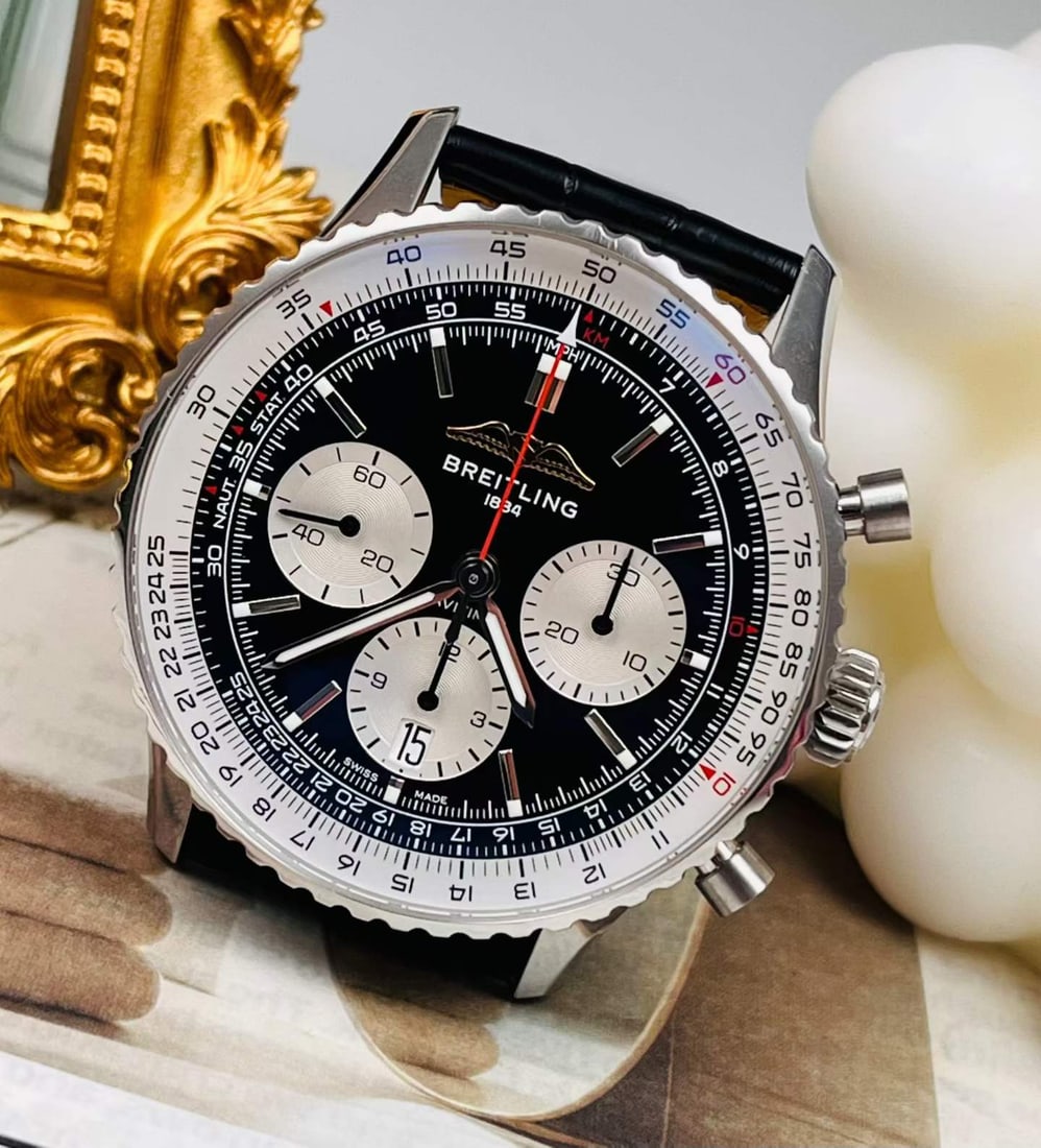 BREITLING NAVITIMER MEN'S AUTOMATIC MECHANICAL WATCH - 6