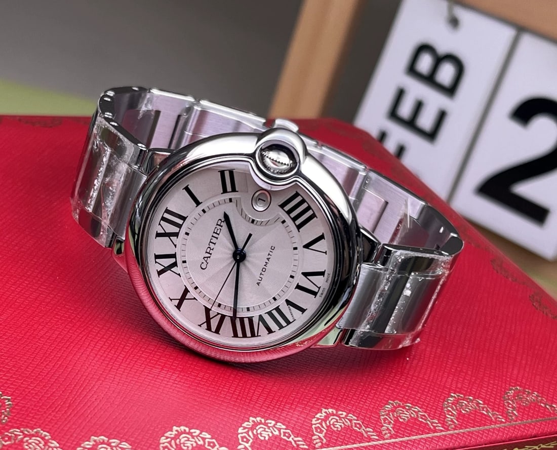 CARTIER BALLON BLEU DE CARTIER MEN'S AUTOMATIC WATCH: Name Cartier Ballon Bleu de Cartier Men's Automatic Watch Dimensions